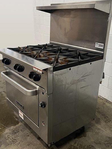 Used Vulcan 36S-6BN Natural Gas Range