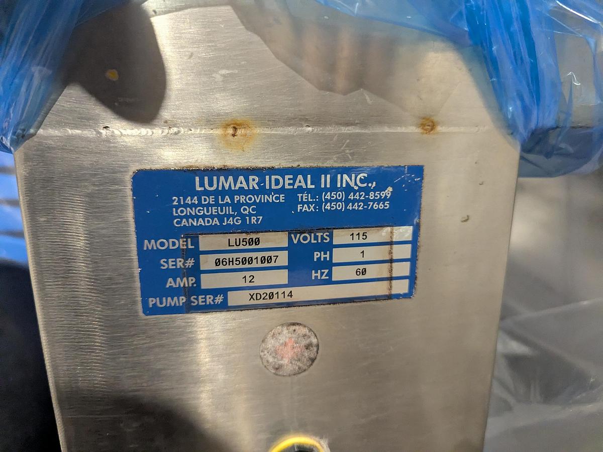 Used Lumar-Ideal II Inc. Model LU500 Vacuum Tumbler