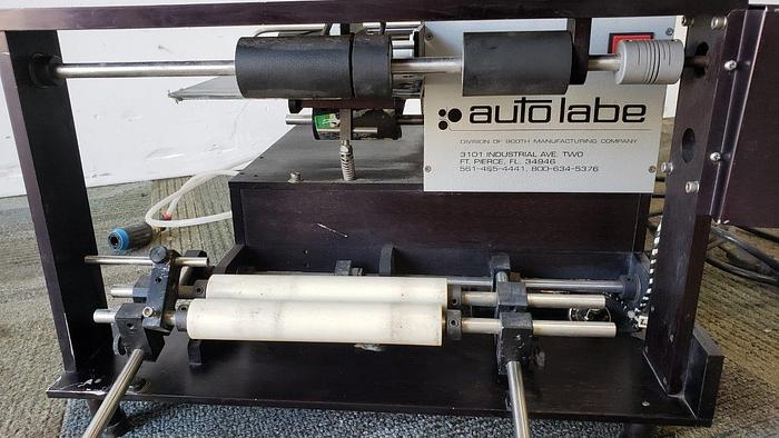 Used Auto Labe 550 Semi-Automatic Bottle Labeler with 280 Label Dispenser