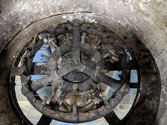 Used Savage S-48 "Workhorse" Double Action Fire Mixer