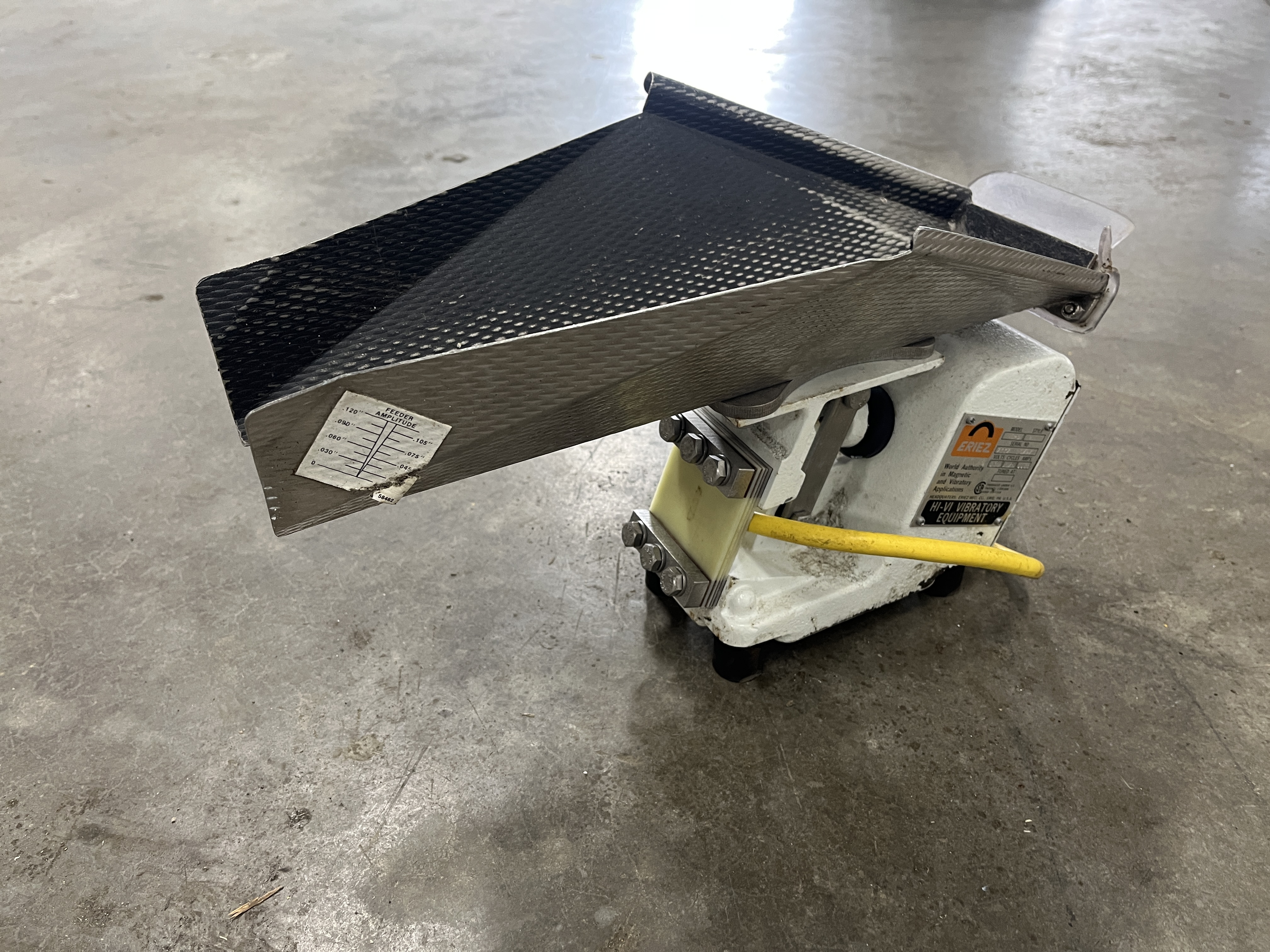 Used Eriez HS-5 Hi-Vi Vibratory Feeder