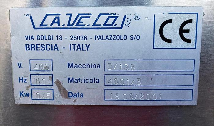 Used Ca.Ve.Co. D/35 Piston Filler