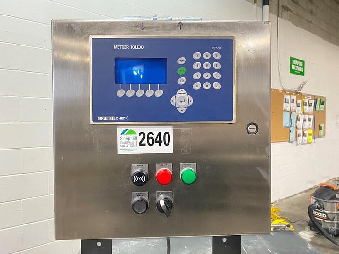 Used Mettler Toledo ExpressWeigh Conveyor Scale