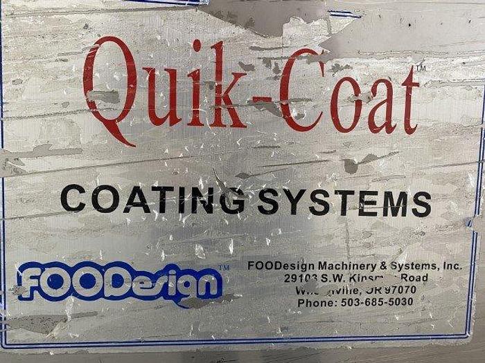 Used Quik-Coat QSD Seasoning Drum