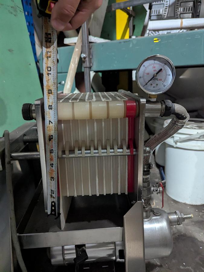 Used Filter Press with Pump