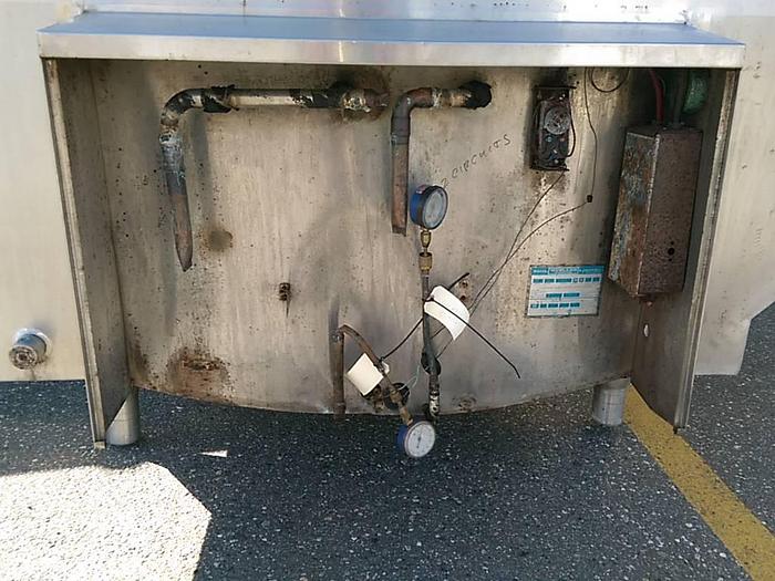 Used Paul Mueller 1250 Gallon SS Horizontal Tank