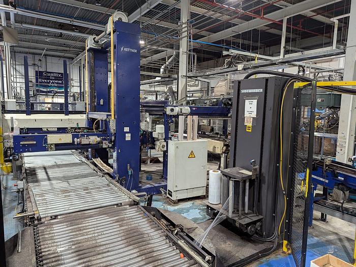 Used Krones Low-Level Palletizer