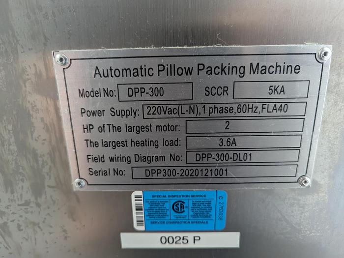 Used Servo Flow Wrapper