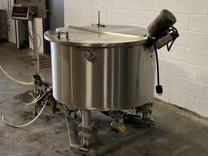 Used Mixing Tank with Load Cell
