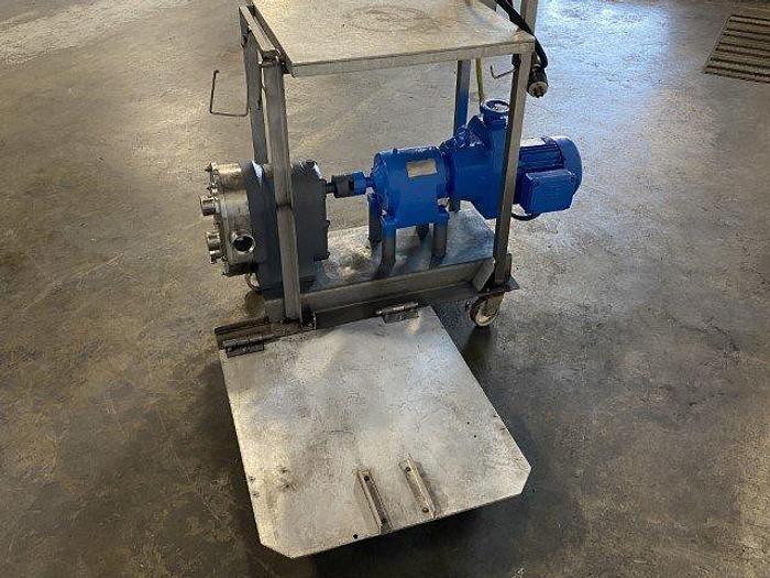 Used Waukesha 55 Sanitary PD Pump