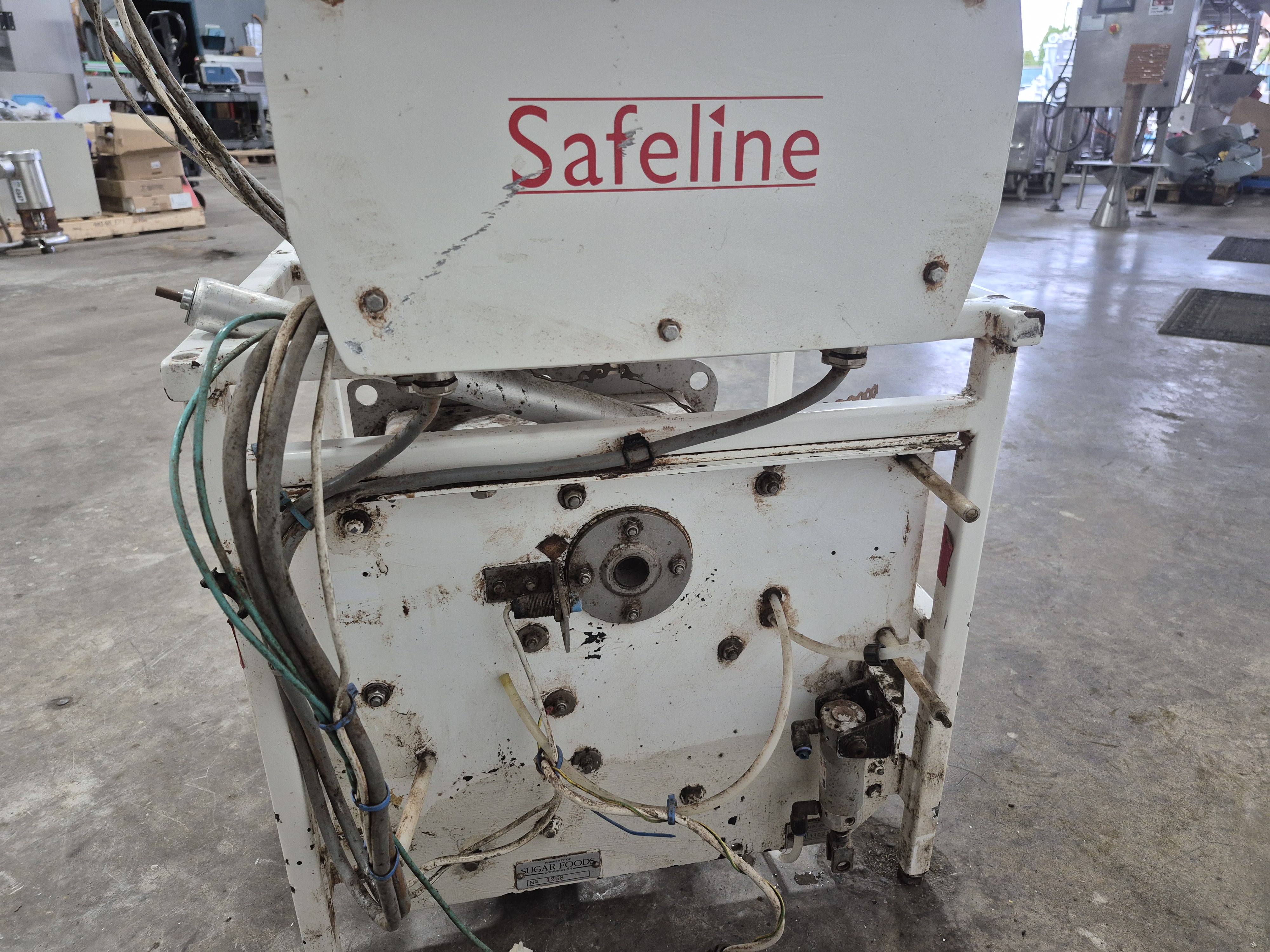 Used Safeline GF75 Fall-Through Metal Detector (For Parts Only)