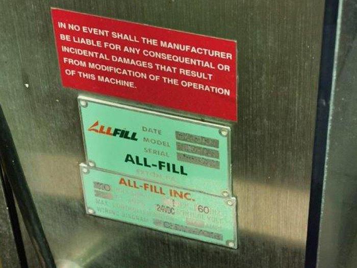 Used All-Fill PW-12 Checkweigher