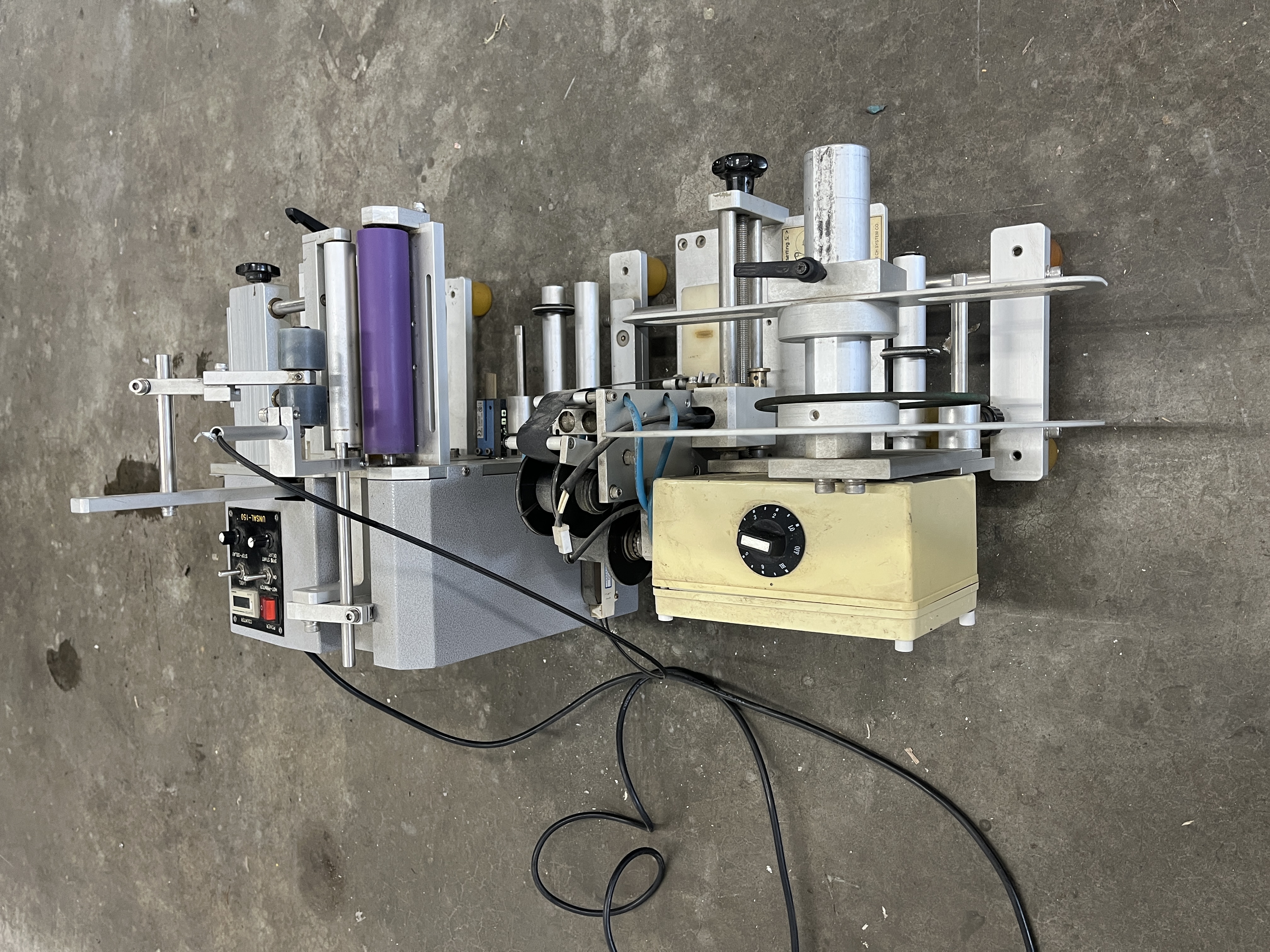 Used Tabletop Bottle Labeller