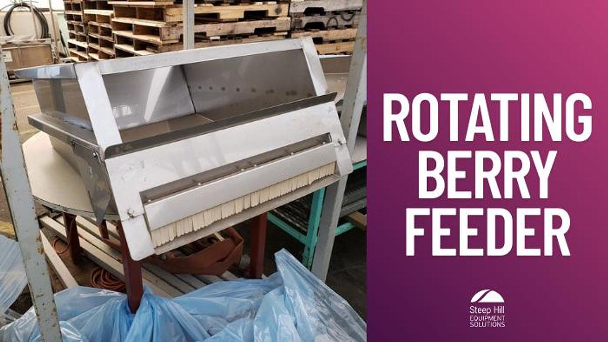 Used Rotating Berry Feeder