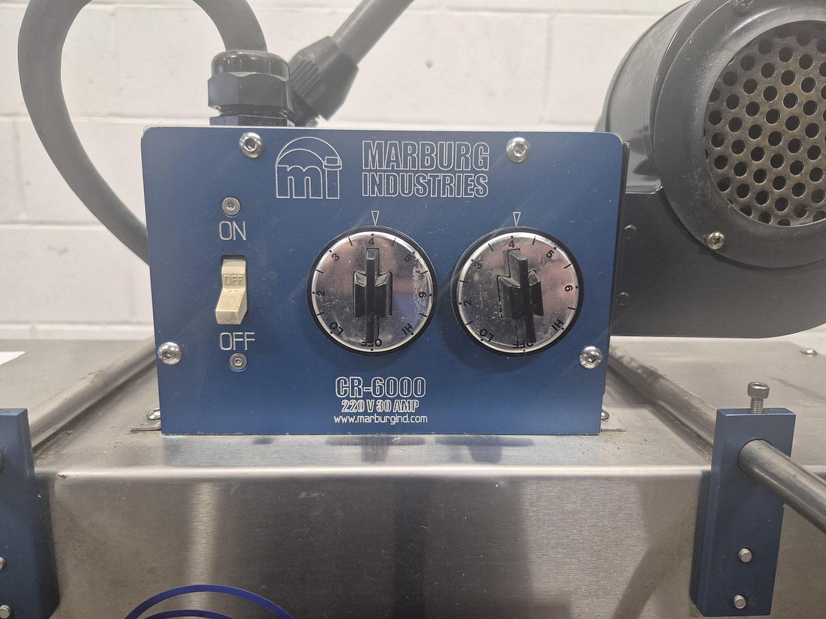 Used Marburg CR-6000 Compact Heat Shrink Tunnel