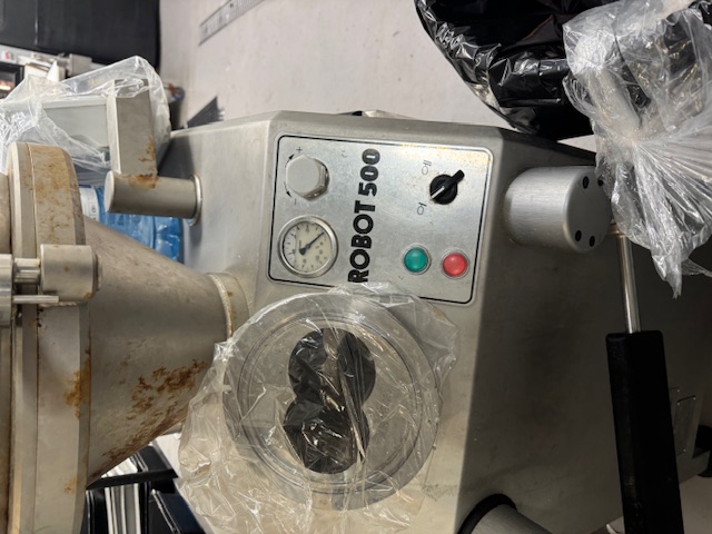 Used Vemag Robot 500 Stuffer with Bin Loader