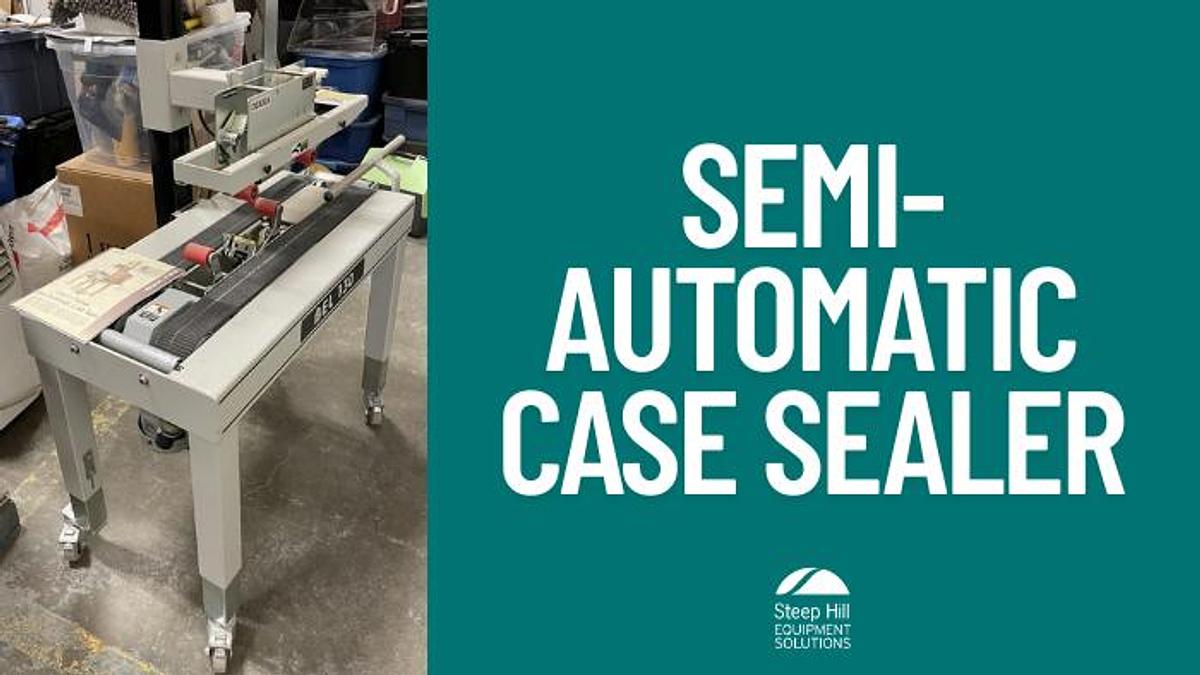 Used BEL 130 Semi-Automatic Case Sealer
