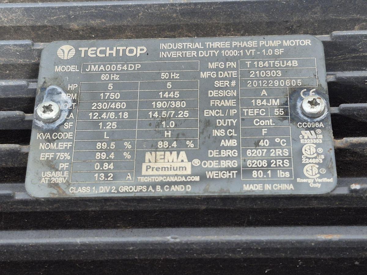 Used Corcoran 5000D Centrifugal Pump