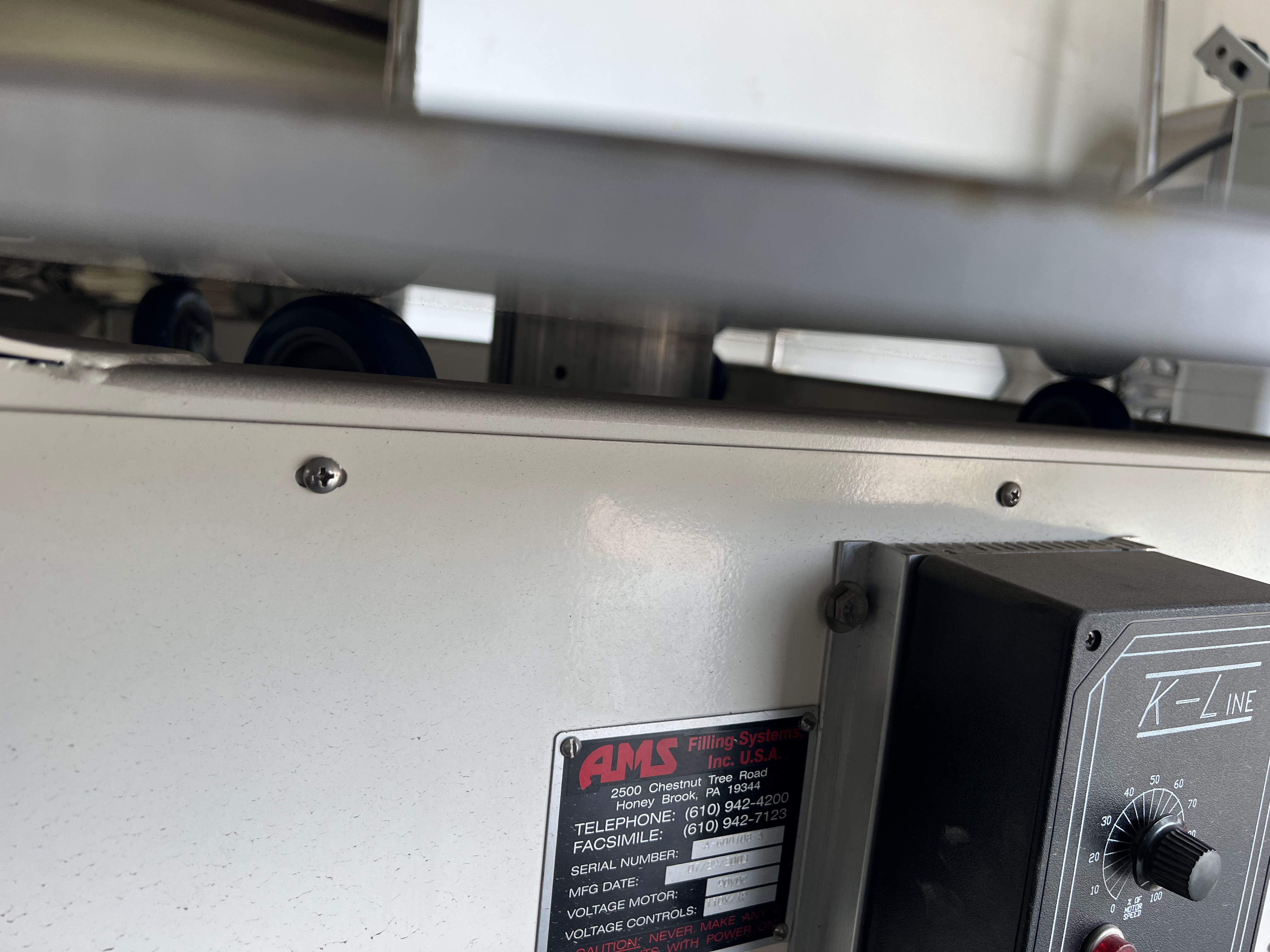 Used AMS 4' Accumulation Table