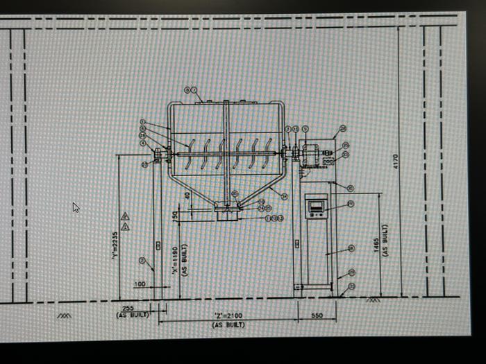 Used Saan OB-3000 Octagonal Blender