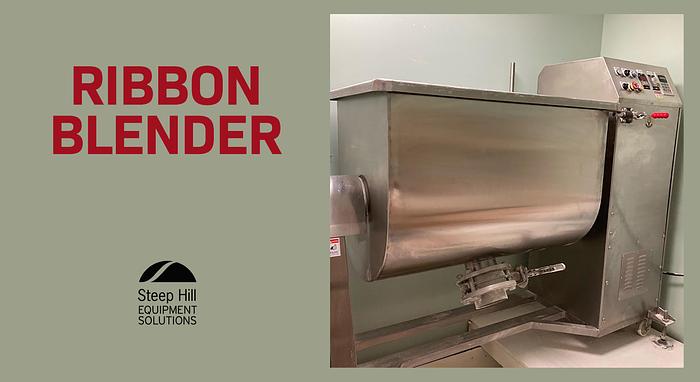 Used Leader LBES-200VI Double Ribbon Blender