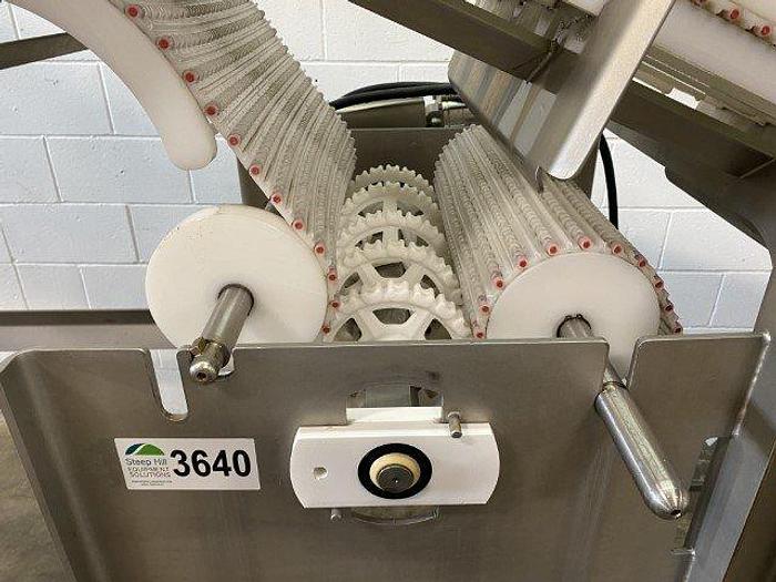 Used Incline Conveyor with Diverter Conveyor