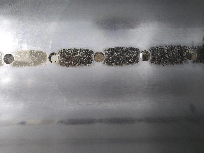 Used 6 Head Liquid Filler Tank and Frame