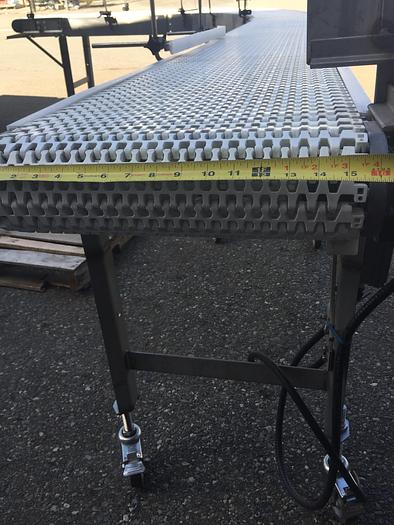 Used 90 Degree Dorner L Shaped Curved Conveyor