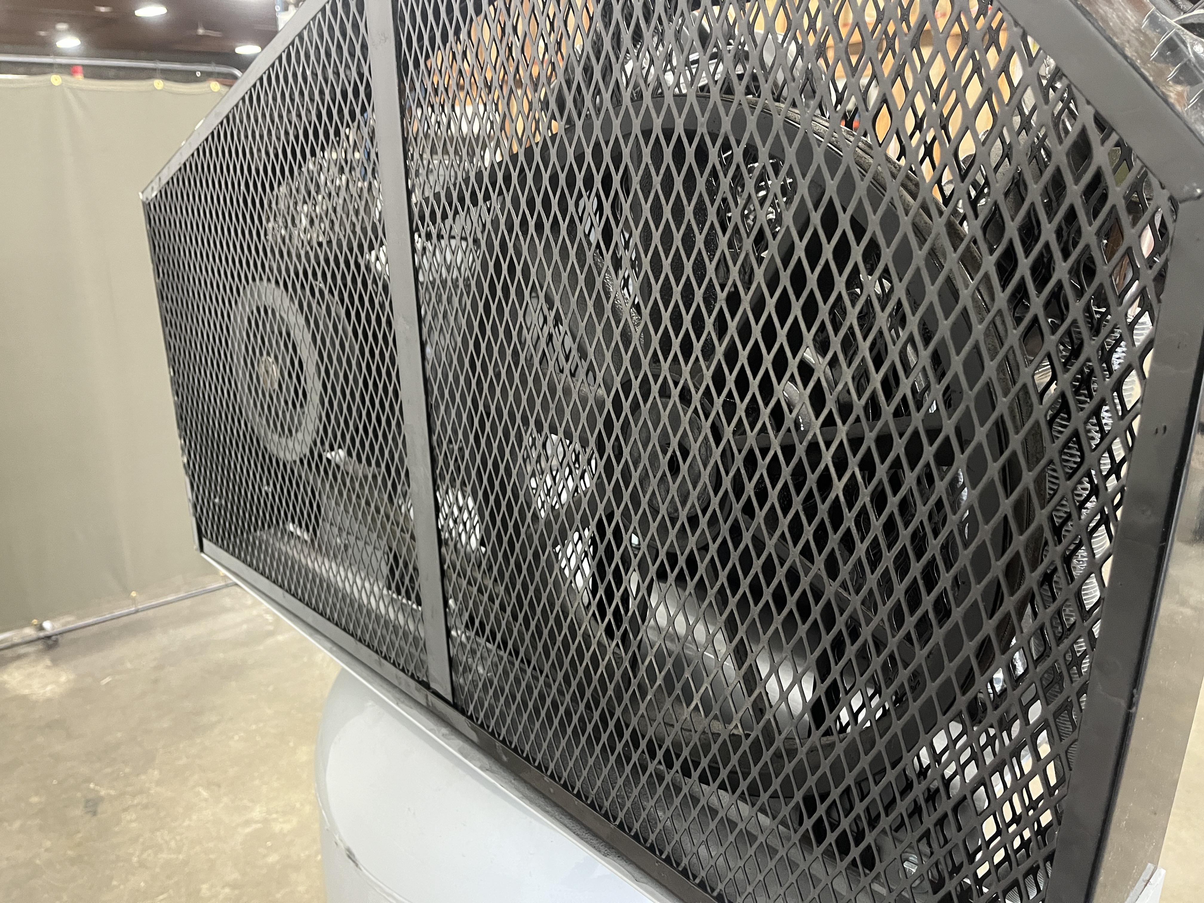 Used King 7.5hp Vertical Air Compressor