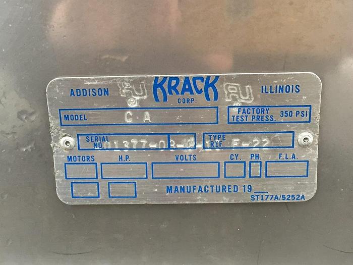 Used KRACK Industrial A/C Evaporator BTR-38