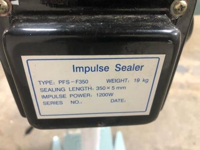 Used Brother PFS-F350 Impulse Single Heat Bag Sealer