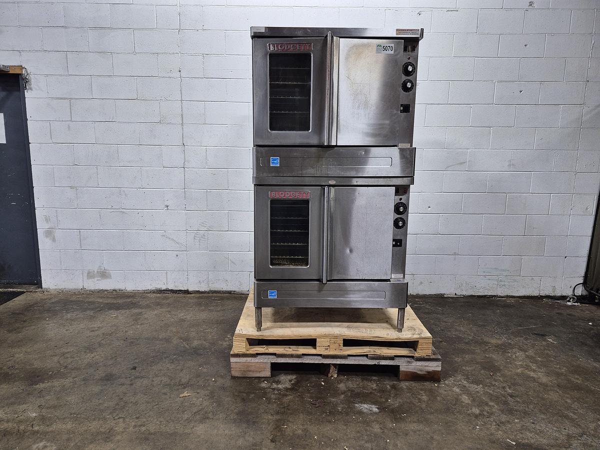 Used Blodgett SHO-E Double Stack Convection Ovens