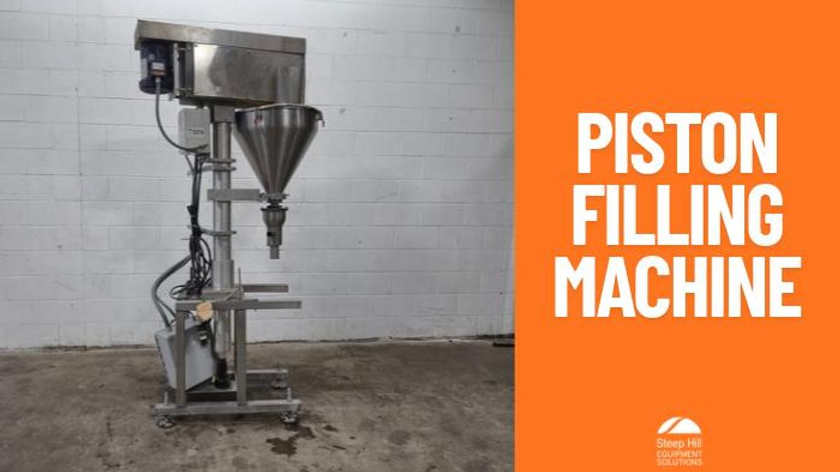 Used JDA Progress Model 5000 Piston Filling Machine