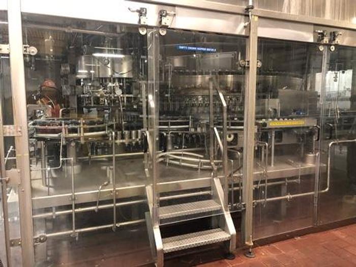 Used Krones Multimatic Cold-Glue Bottle Labeller