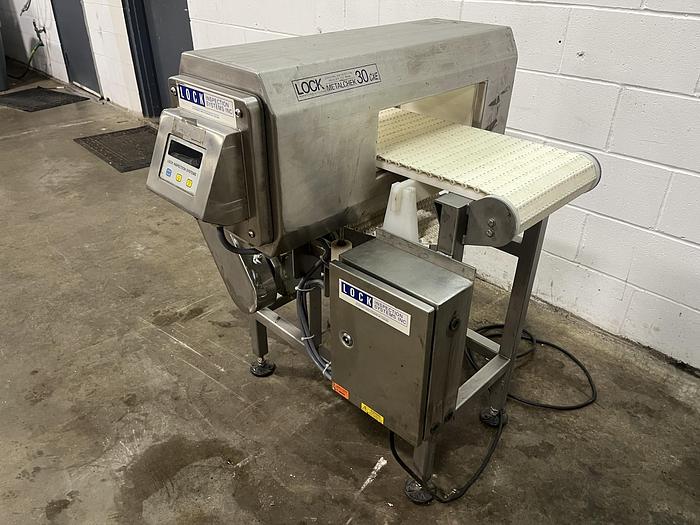 Used LOCK 30 CXE Metal Detector + 3' Conveyor