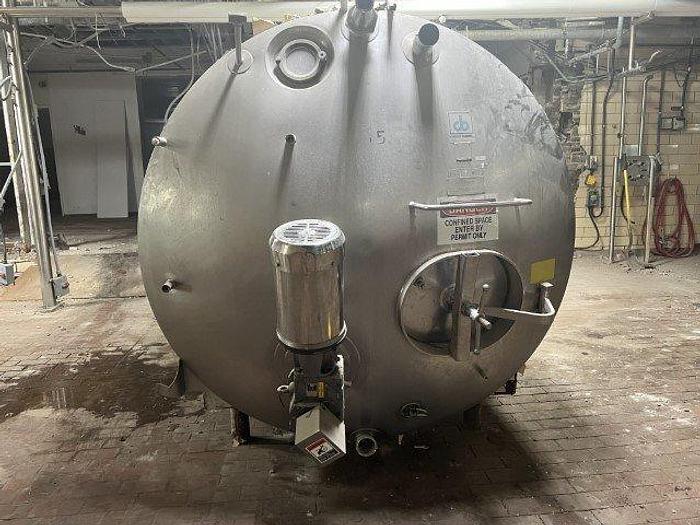 Used Cherry-Burrell SS Horizontal Dairy Tank
