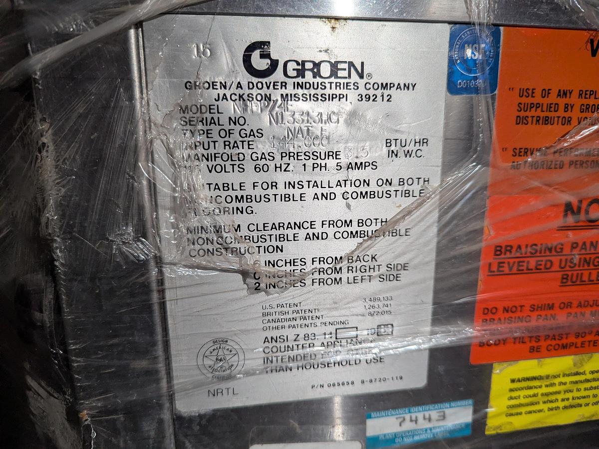 Used Groen Tilting Skillet