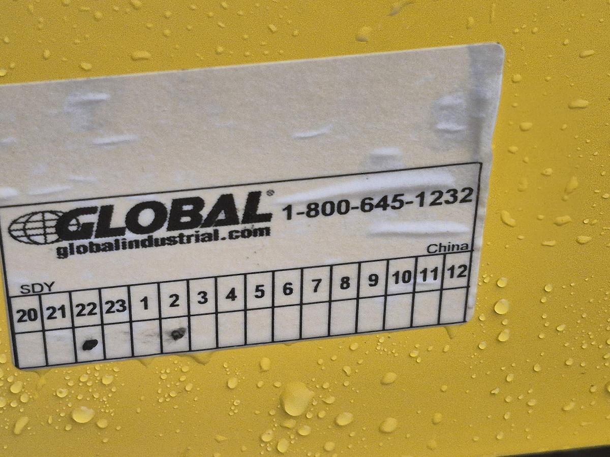 Used Global Industrial Flammable Liquid Storage Cabinet
