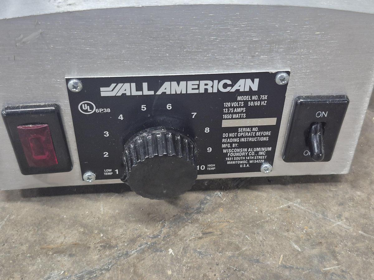 Used All American 75X Autoclave Sterilizer 