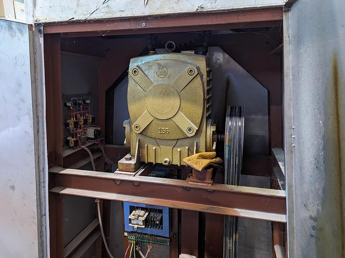 Used V Blender with Infeed & Outfeed Augers