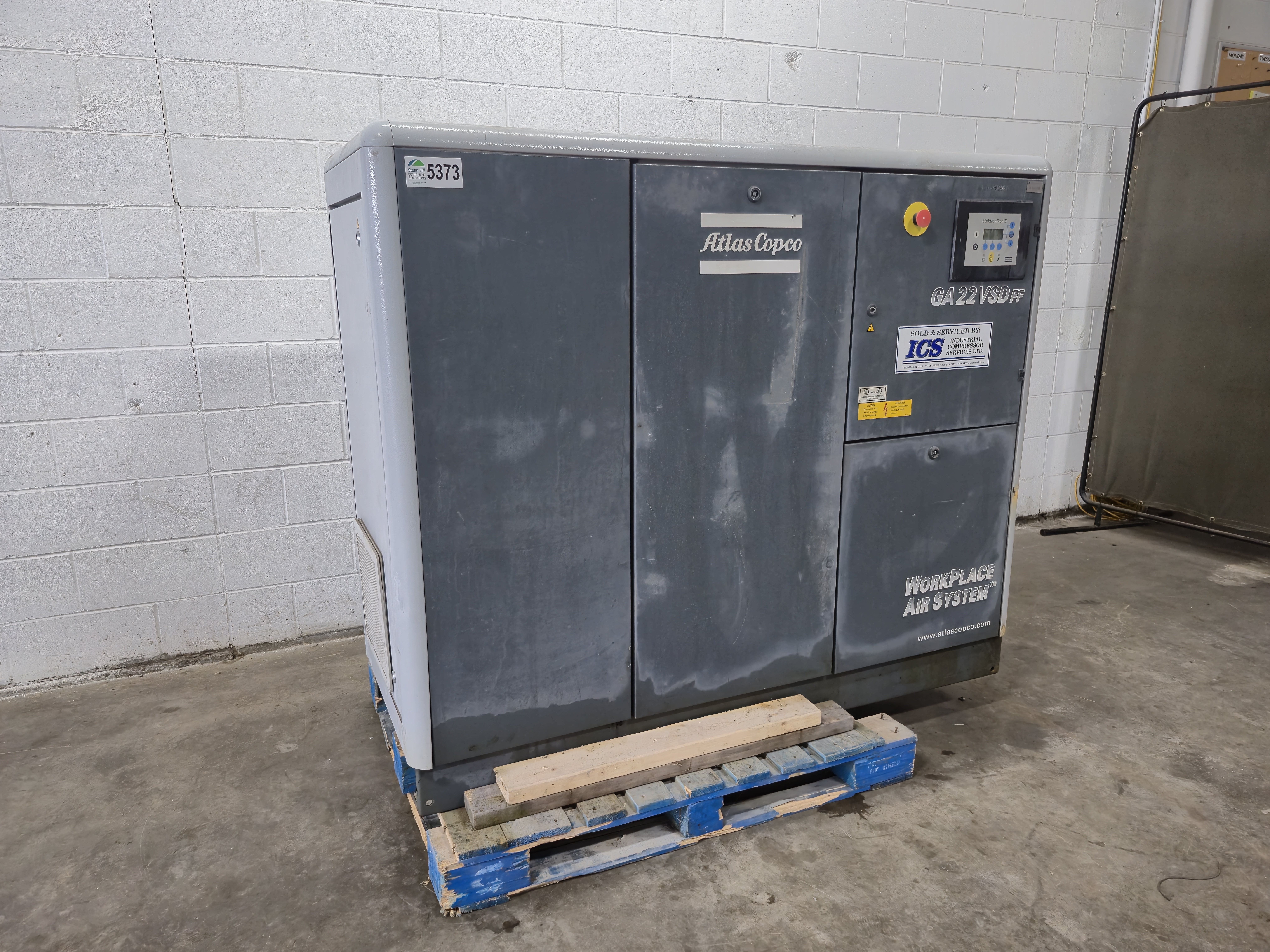 Used Atlas Copco GA22VSD Air Compressor