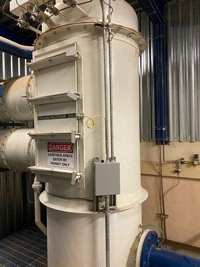 Used Grain Unloading Station