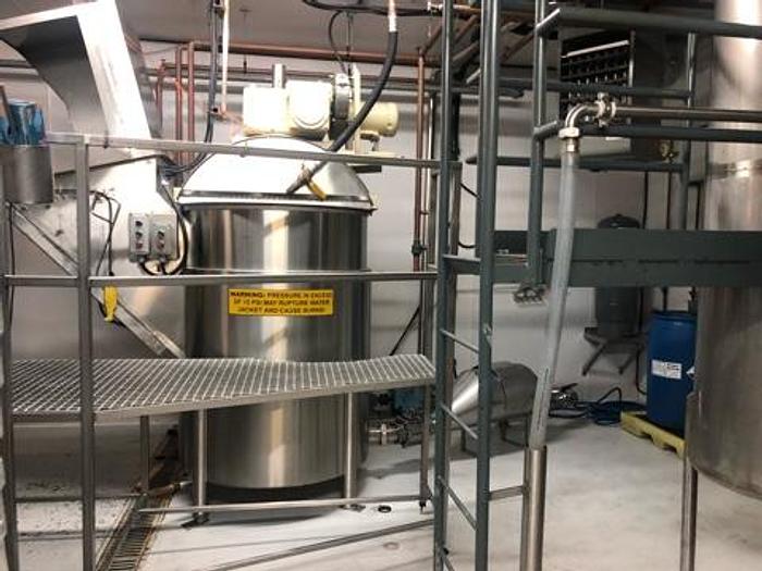 Used FMC SS Purée Aseptic Pasteurizing Line