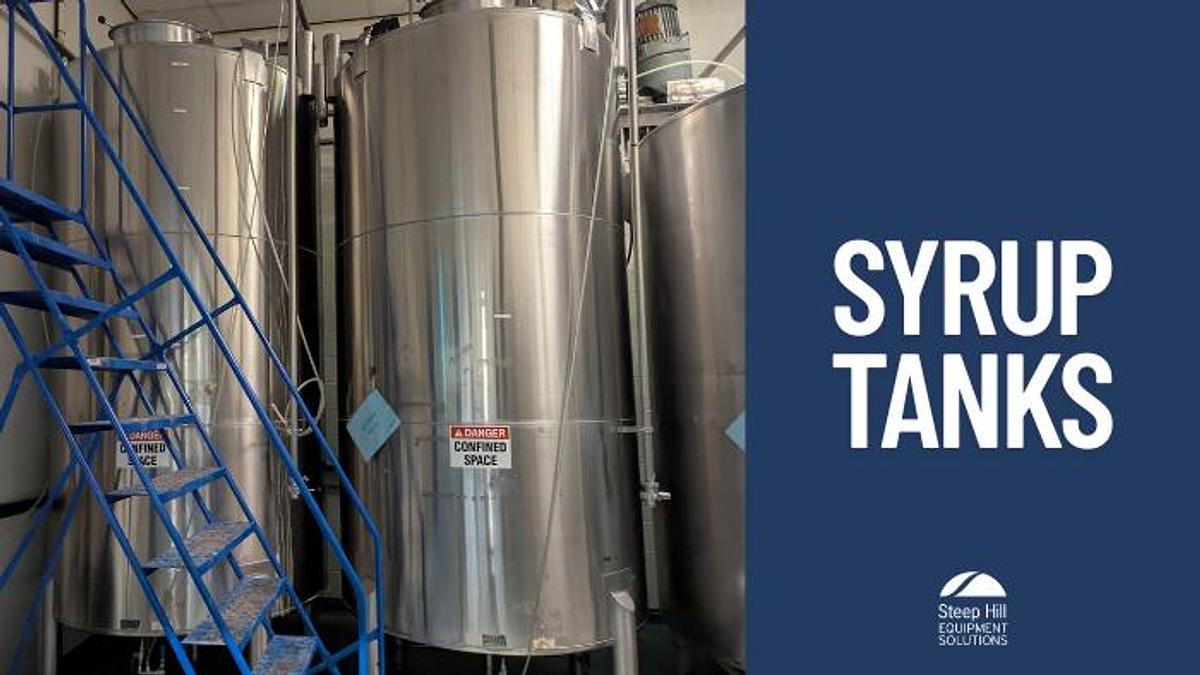 Used 4 Syrup Tanks with Controller