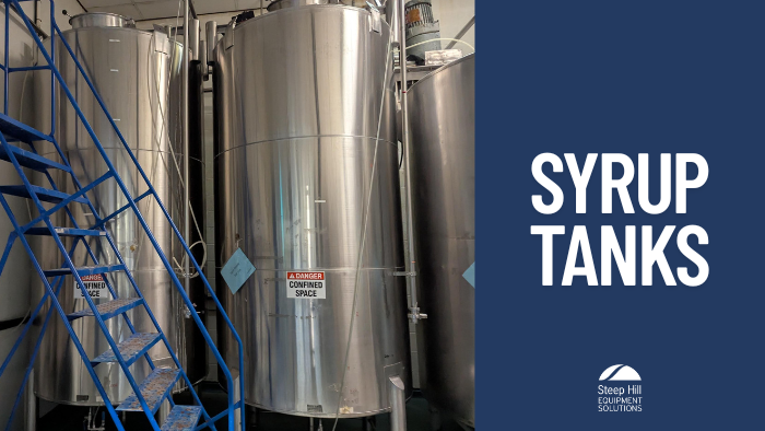 Used 4 Syrup Tanks with Controller