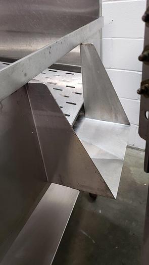 Used Vanmark 6-Roll Abrasive Peeler/Scrubber/Washer