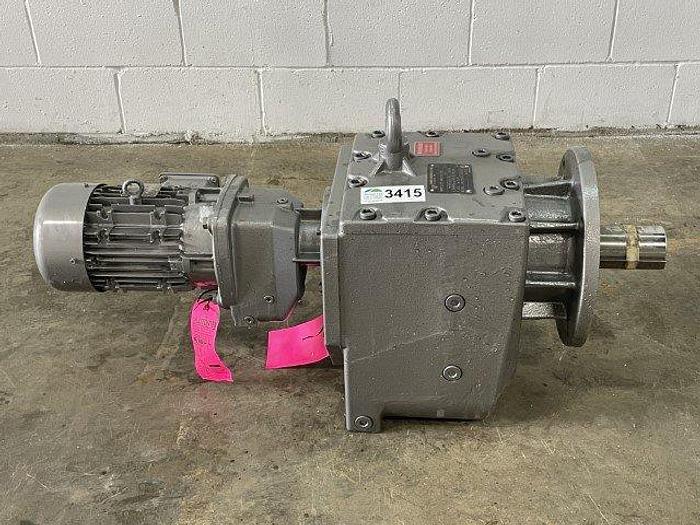Used Nord In-line Helical Gearmotor