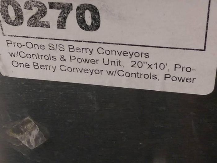 Used 10' long by 20" wide Conveyor