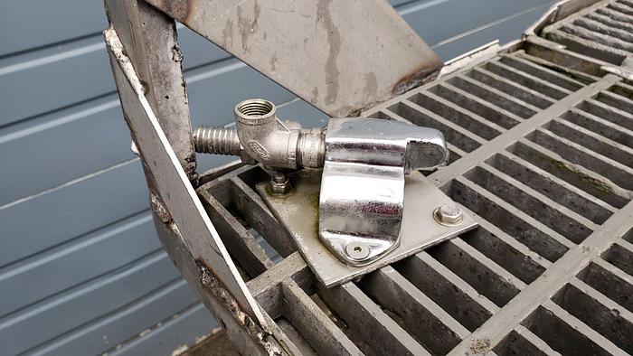 Used 6' Long x 4' Wide SS Raised Platform