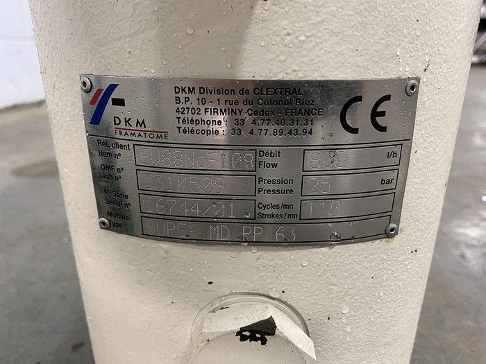 Used DKM Super MD Metering Pump